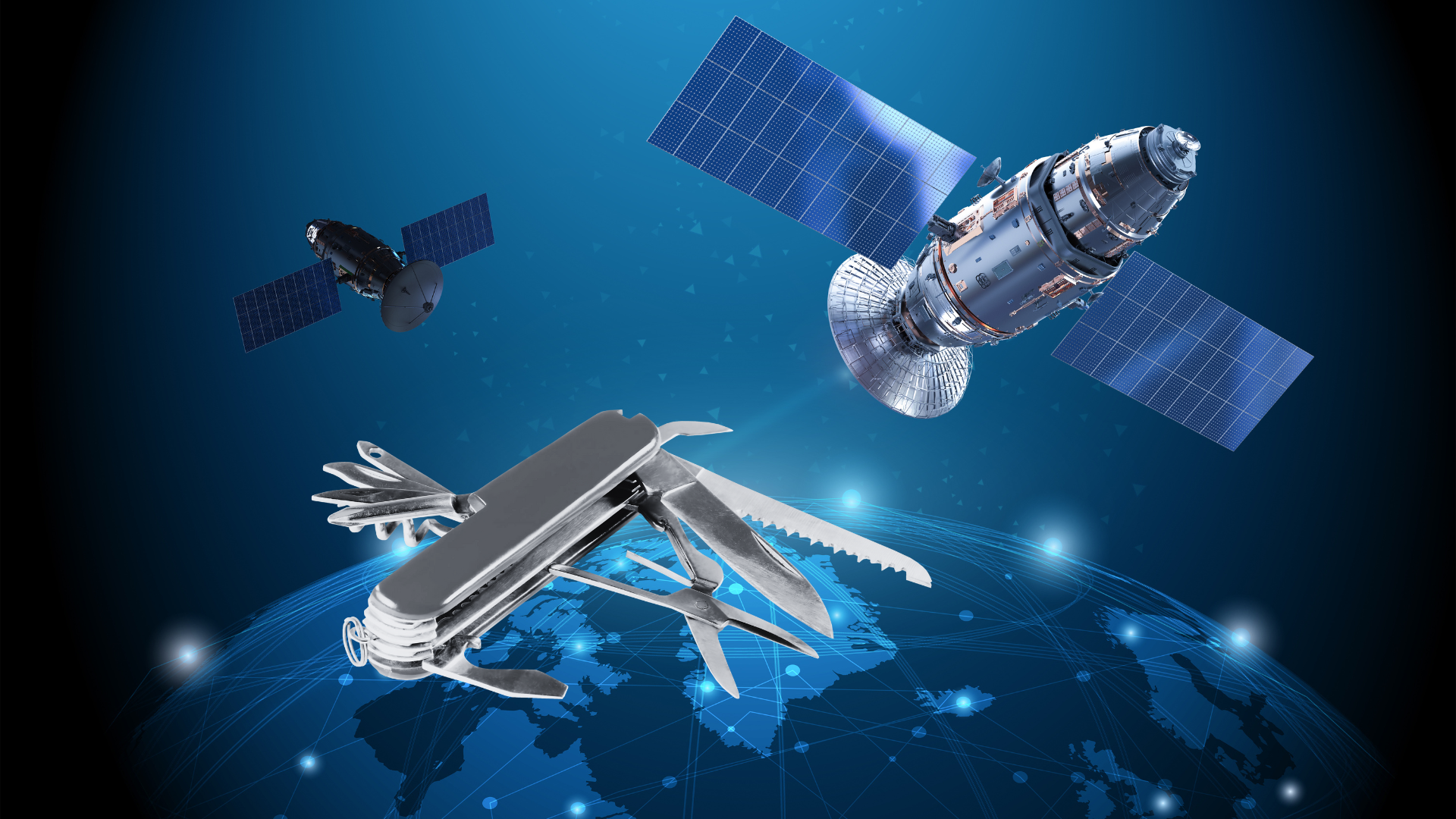 Swiss army knife satellite communications